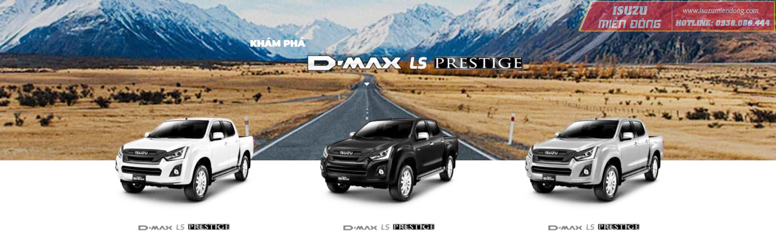 XE BÁN TẢI ISUZU D-MAX 1 CẦU AT PRESTIGE